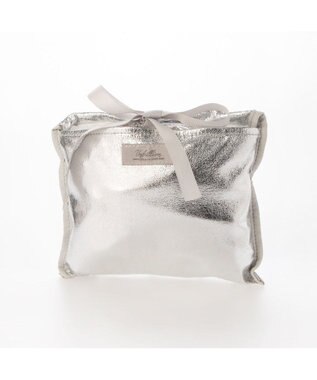 UNBILLION カシュカシュ cachecache / メタリックシャーリングポケッタブルトート シルバー