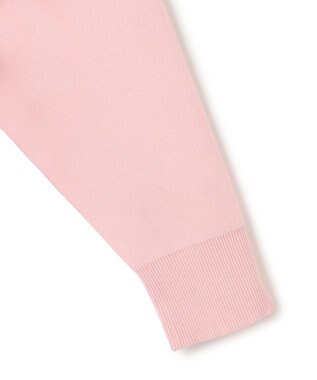 UNFILO スポンジニット ディープネック ピンク