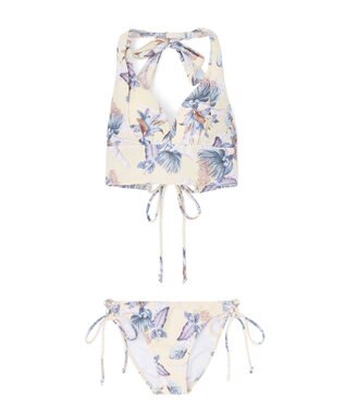 San-ai Resort（三愛水着楽園） 【SALE】ナチュラルだけどしっかり盛れる【ナチュラルアップブラ】　ノンワイヤービキニ　7M・9M　【San-ai Resort（サンアイリゾート）】 イエロー