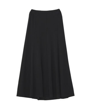 YECCA VECCA 【接触冷感】カットマーメイドスカート Black