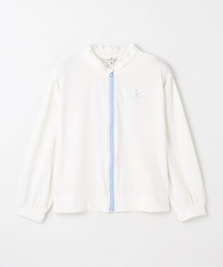 組曲 KIDS 【UVカット】【SS-Lサイズ】ラッシュガード オフホワイト