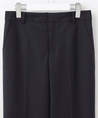 J.PRESS LADIES S BAHARIYE SOLID ストレート パンツ ネイビー系
