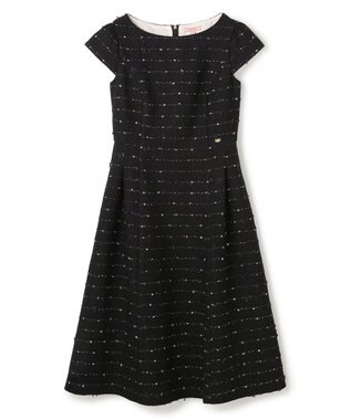 TOCCA FLOWER HIDE AND SEEK ドレス ブラック系