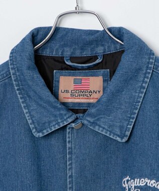 WEGO デニムスタジャン デニム淡色