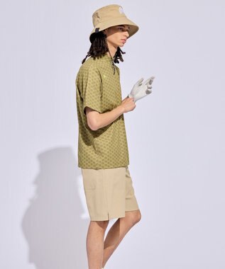 PW CIRCULUS 【MEN】エレファント ドットモックネック ゴルフ カーキ系5