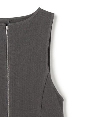 uncrave スムースニット オールインワン スレート