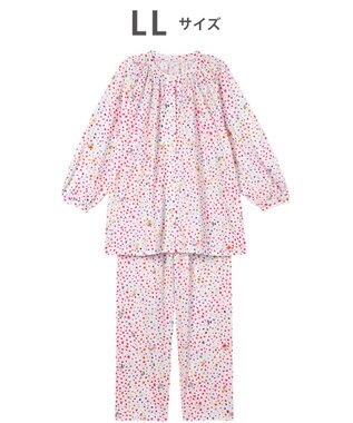 tsumori chisato SLEEP ツモリチサト パジャマ 綿混(本体) 天竺素材 9分袖 長袖 9分丈 レディース UDX594 /ワコール