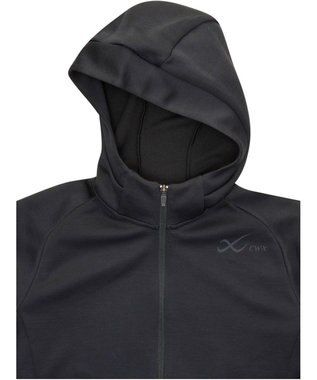 CW-X 【UNISEX】  CW-X 【ユニセックス】アウタートップス ニット素材 ボトムス（DHY249）とペア ボトムス（DHO249）とペア スウエットパーカー DWR589 /ワコール ブラック