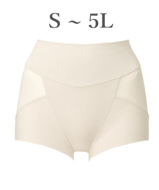 BRADELIS New York 【Yukine inc. 】ゆきねえ365綿混モアらくすっぽりショーツ25 深め 補正下着 補整