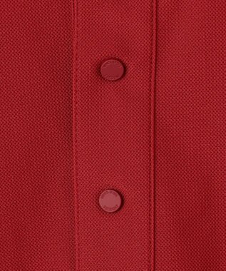 23区GOLF 【MEN】「AIR TOOL」長袖ポケットポロシャツ レッド系