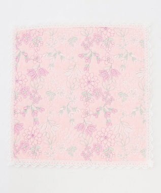 TOCCA FLORAL LACE MINI TOWELCHIEF タオルハンカチ ピンク系