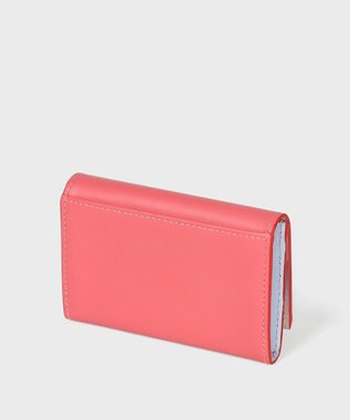 Paul Smith スプレースワールトリム 名刺入れ コーラル