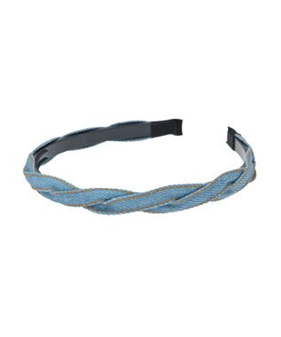 AMERICAN HOLIC デニムツイストカチューシャ Light Indigo