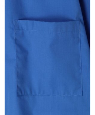 Green Parks 胸元ポケットイージーケアシャツ Blue