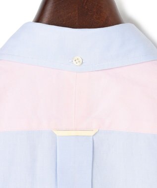 J.PRESS MEN 【J.PRESS ORIGINALS】【UNISEX】Crazy Oxford Half Sleeve Shirt / B.D. / Baggy-Fit サックスブルー系9