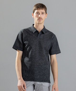 JOSEPH HOMME  リネンドビージャージー　スキッパー グレー系