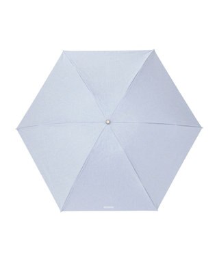 MOONBAT 【フワクール生地使用/軽量】MACKINTOSH PHILOSOPHY 遮光 晴雨兼用 折りたたみ日傘 シャンブレー ペールスカイ