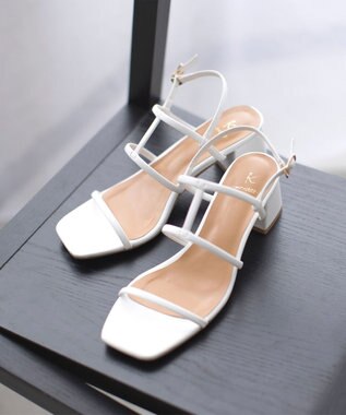 組曲 ナローストラップサンダル