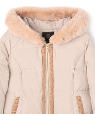 TOCCA 【八木アリサさん着用】【消臭】HEART SHOT ショートダウンコート ベージュ系