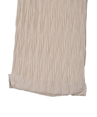 Green Parks ・ＳＵＧＡＲ　ＳＰＯＯＮ＜ＣＯＯＬ＞プリーツカットパンツ Gray Beige