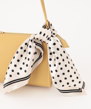 UNBILLION 【テレビ ドラマ着用アイテム】cachecache WEB限定スカーフ付ボックスショルダー マスタード