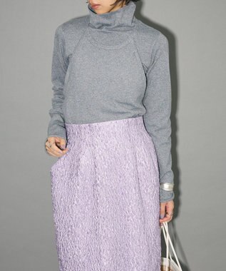 Green Parks ハイネックニット＋カシュクールニット Gray