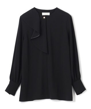 BEIGE， CINDY / アシンメトリーブラウス Black