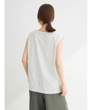 Green Parks 汗染み防止ノースリーブプルオーバー Light Gray Mixture