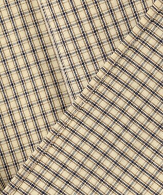 J.PRESS YORK STREET 【UNISEX】ミニチェック クレイジーパターンシャツ ブラウン系8