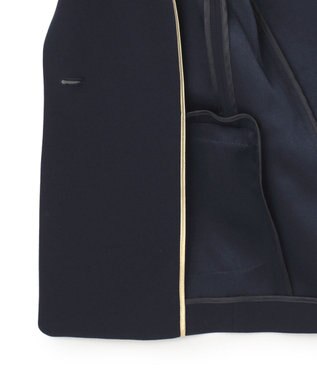 BEIGE， 【Lsize・セットアップ対応】CINDY / ハーフスリーブジャケット Navy