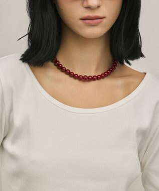 GRACE CONTINENTAL テレコカットトップ ホワイト