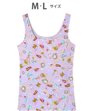 tsumori chisato SLEEP ツモリチサト インナー 綿混ベア天竺素材(身生地) パッド付き ノースリーブ タンクトップ レディース UCX565/ワコール