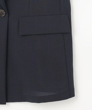 ANY SIS 【接触冷感・速乾・UVカット・洗える】スイートクール ジャケット ネイビー