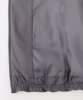 ANY SIS L 【洗える】エコファイバーミックスショート ダウン スレート