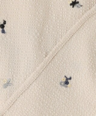 組曲 L 【先行予約・WEB限定】ミニフラワーエンブロイダリー ブラウス ベージュ系7