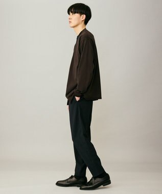 UNFILO MENS アラエルエアリーシアーカーデ ブラウン