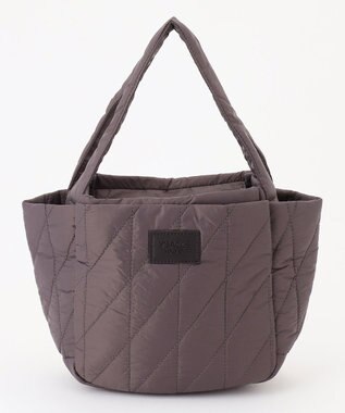 Y'SACCS 【Y’SACCS vous et】キルティングボックストート　Sサイズ ダークグレー