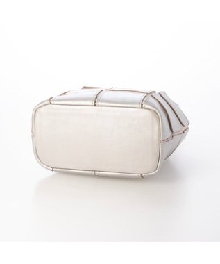 UNBILLION ピークスピーク PEAKS PEAK / 牛革パッチワーク2wayトートS シルバー