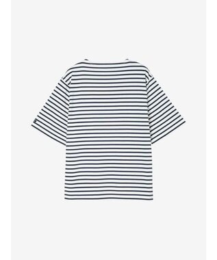 HELLY HANSEN ショートスリーブ HHマリンボーダーボートネックティー オフホワイト