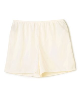 BEIGE， 【洗える】LLOYD / ハンマーサテンイージーワイドパンツ Ecru