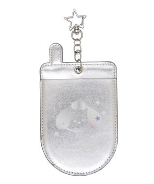 WEGO 【痛バ＆推し活グッズ】シャイニーガラケーカードホルダーキーホルダー ピンク