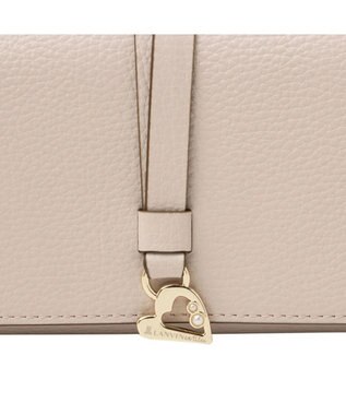 LANVIN en Bleu カルノ かぶせ長財布 ピンク