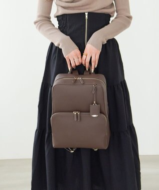 ACE BAGS & LUGGAGE 【雑誌掲載】Jewelna Rose フレイヤ・リュック２ A4ジャストサイズ 16125 ビジネスバッグ ダークブラウン