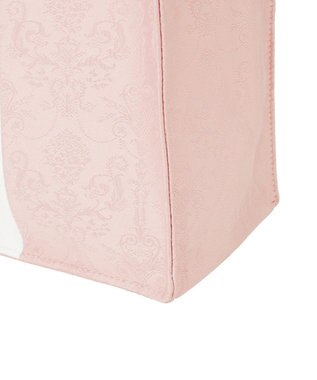 Maison de FLEUR トリコロールフリルハンドルトートバッグ Multi