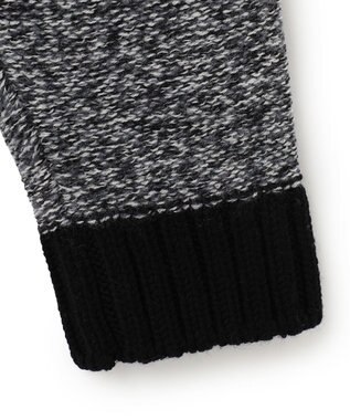 JOSEPH HOMME メリノブロック　ニット ブラック系