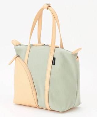 Y'SACCS コットンライクナイロントート Sサイズ ライトグリーン