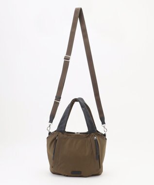 Y'SACCS ふんわりラウンド2WAYトート Sサイズ カーキ