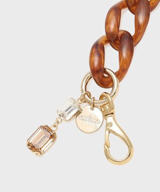 GRACE CONTINENTAL ビジュースマホチャーム ブラウン