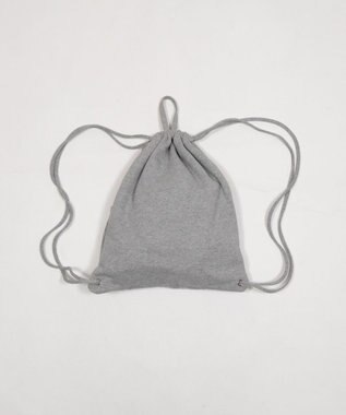 WEGO ハトメデザインナップサック グレー