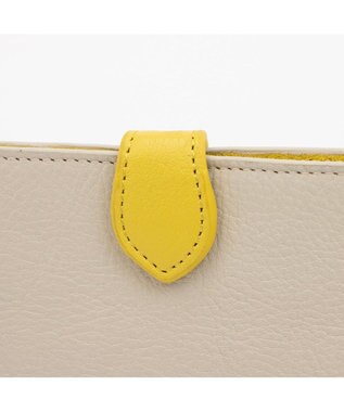 UNBILLION アトランタ ATLANTA / 牛革薄マチロングウォレット アイボリー